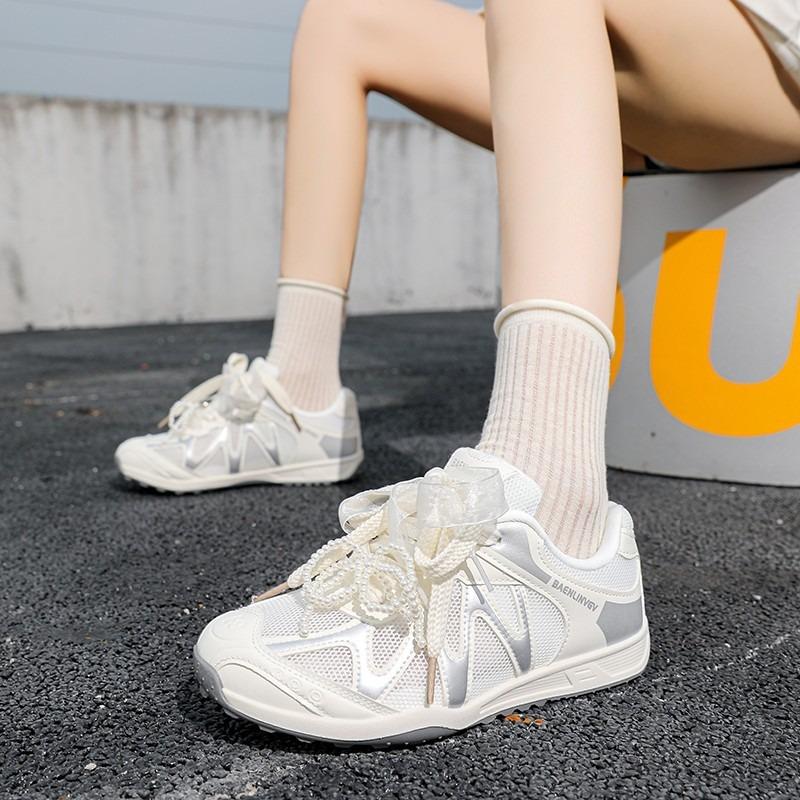 Shoes-ins student women's new casual spring running Korean version of women's moral training casual shoes shoes