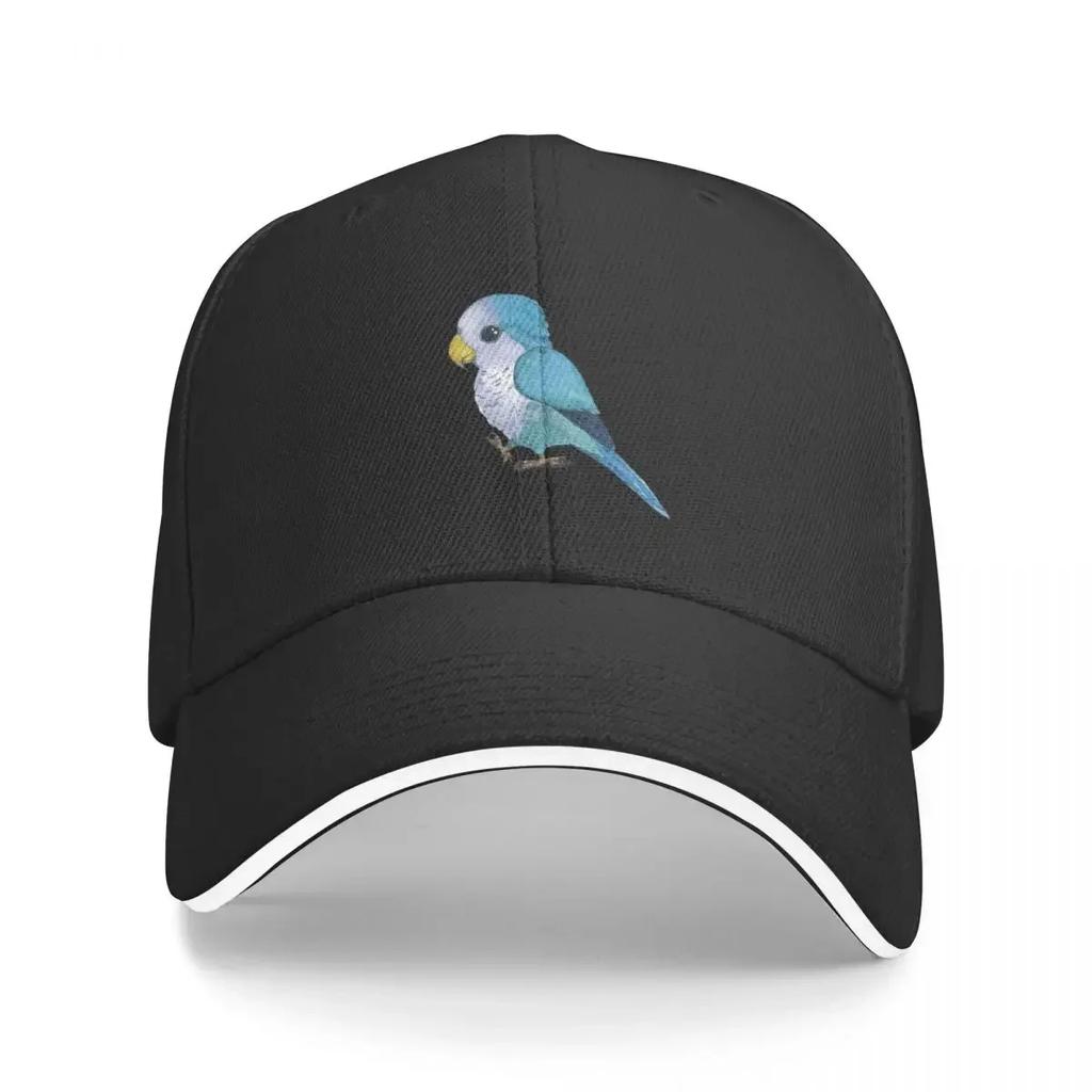 Very cute blue parrot Baseball Cap Snapback Cap Sunscreen Golf Hat Luxury Hat Unisexs Luxury Womens