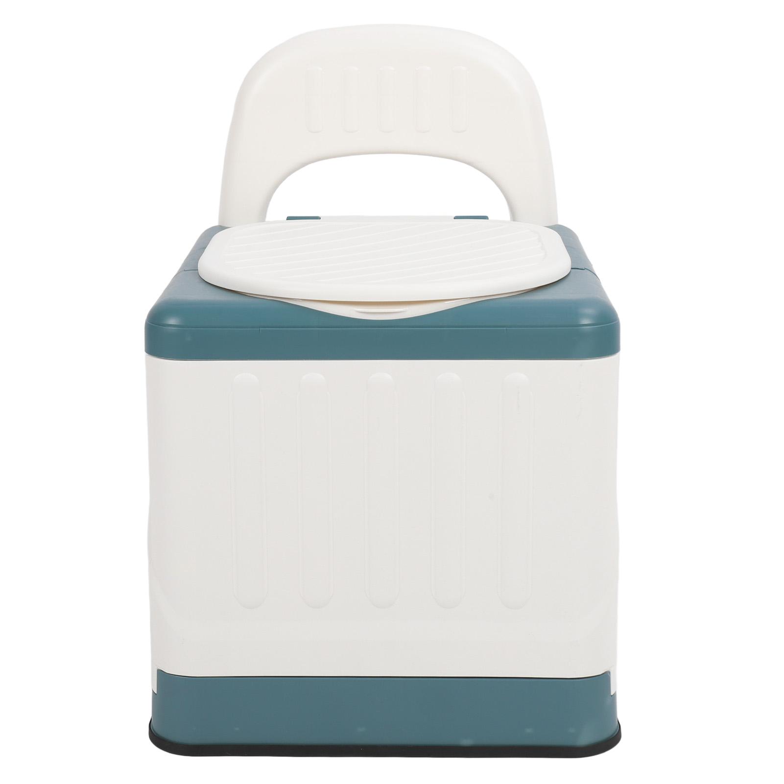 

Портативный туалет, складной, прочный, несущий нагрузку, мобильный, прикроватный стул-комод с широким сиденьем для взрослых