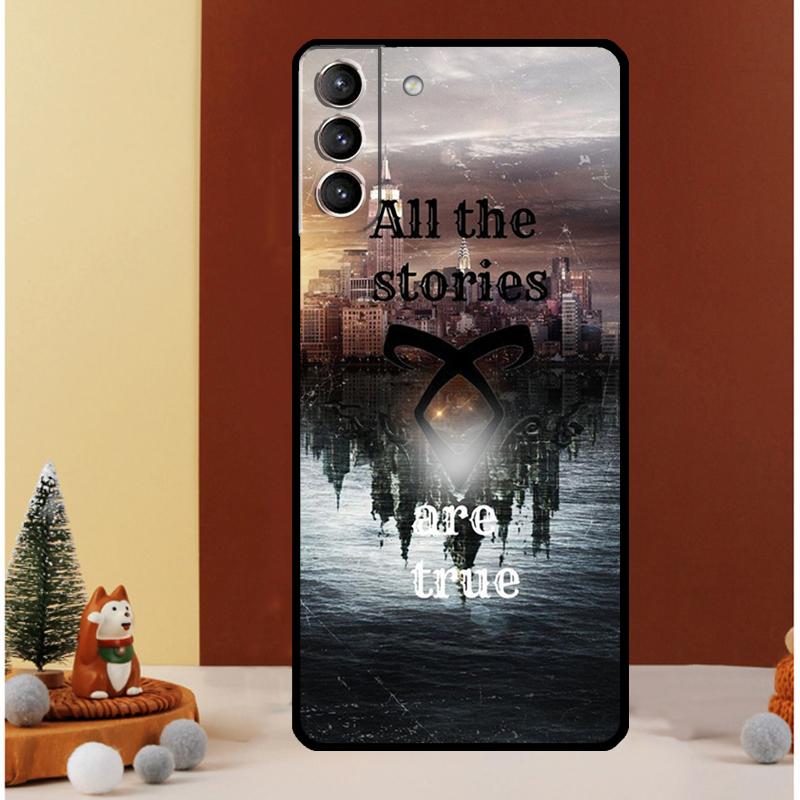 Shadowhunters Case For Samsung Galaxy S26 S25 Ultra S23 S20 FE S21 S22 S24 Plus S10 S25 FE Cover Funda