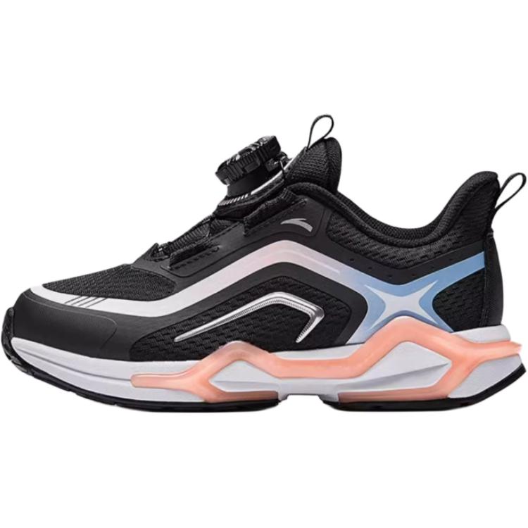 

Anta Детские кроссовки для бега с низким верхом, с удобной ручкой регулировки скорости натяжения тетивы, нескользящие, износостойкие, с эффектом отскока Детские кроссовки для бега Черные 322449907-2 28