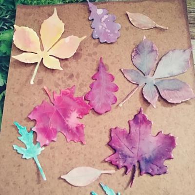 Blätter-Metall-Stanzschablonen für DIY-Scrapbooking, Papierkarten, Bastelarbeiten