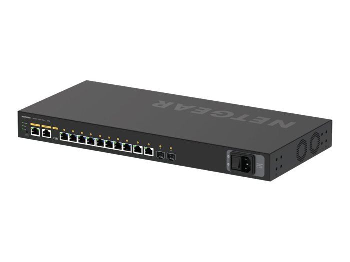 Svitsj - NETGEAR - M4250-10G2F-PoE+ - 10 x 10/100/1000 - 2 x Gigabit SFP - PoE+ 125W