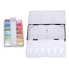 Pearly Lustre Watercolor Paint Portable Bright Color Watercolor Pigment Set with Box