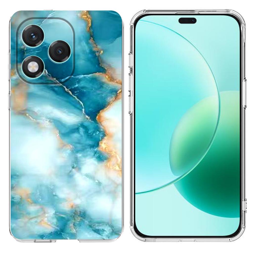 Pro Honor 400 Lite 5G Pouzdro Mramorový Vzor Potisk Měkký TPU Kryt na Telefon
