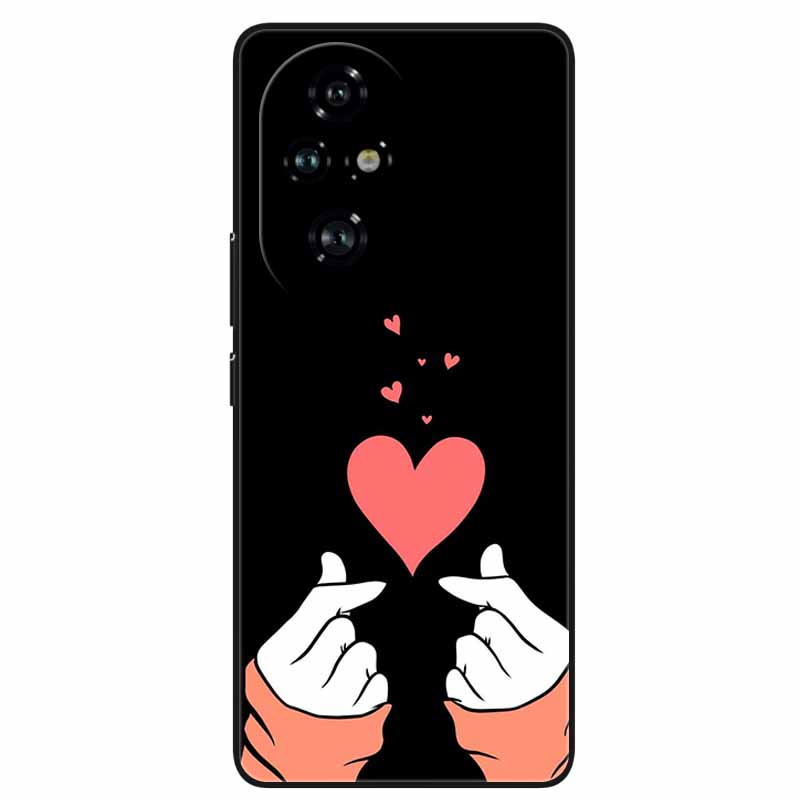 For Honor 200 5G Case Lovely Cute Cartoon Silicone TPU Soft Phone Cover for Honor 200 Honor200 Protect Back Shells FUnda Coque