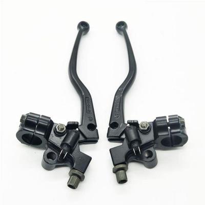 Motorcycle Handlebar Grip with Clutch, Brake Bracket, and Mirror Base Assembly, 125-150cc Models, Free Shipping