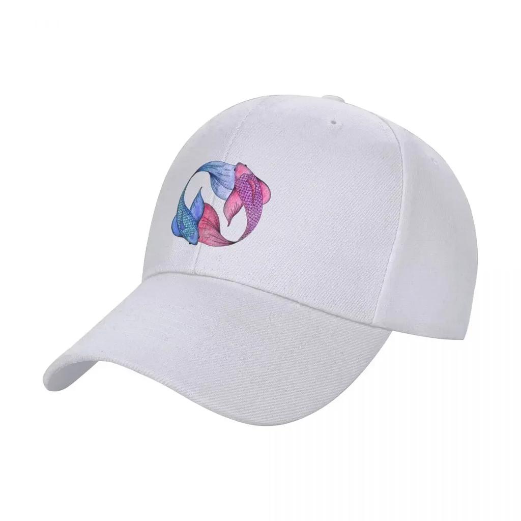 Coloured Koi Baseball Cap Vintage |-F-| Fashion Beach Golf Men Women's