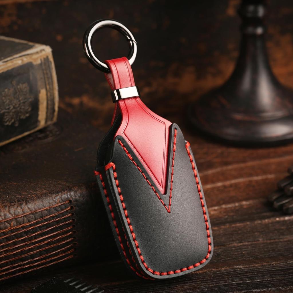 New VOXY 90 Series Key Noah 90 Series Key Vellfire 40 Series Toyota Genuine Leather Key 2023 Latest Accessory Parts Leather 5 Black Case, Cover,