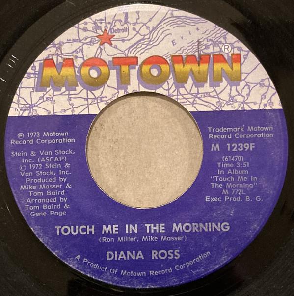 

7-дюймовая пластинка DIANA ROSS Touch Me In The Morning M1239F Motown 1973 UK SoulFunk Б/у