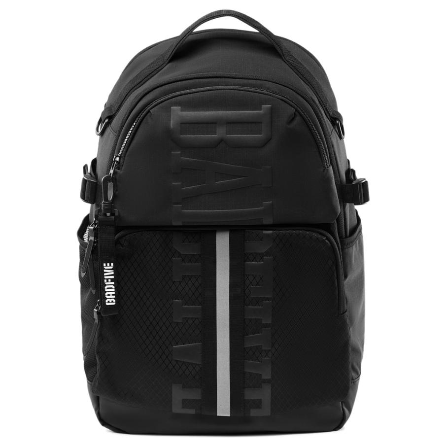 Li Ning Basketball Series Fashion Portable Daily Polyester Backpack Unisex Backpack Black ABSU241-1 Black