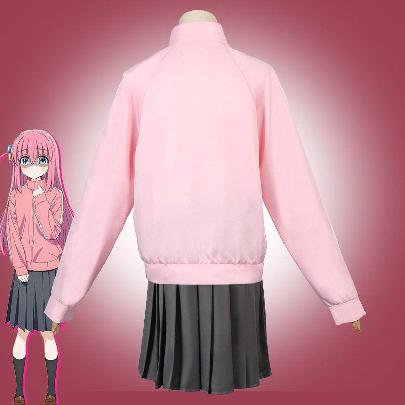 Lonely Rock Cosplay Costumes: Gotoh Kazuri, Ijichi Nijika, Jk Yamada Ryo, Kita Ikuyo Cosplay