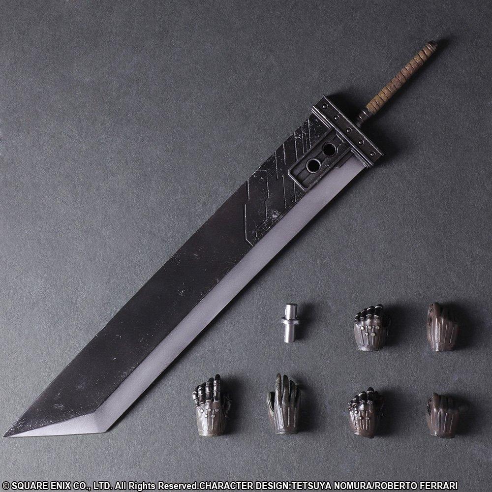 PLAY ARTS Kai FINAL FANTASY VII REMAKE No.1 Cloud Strife PVC painted movable figure