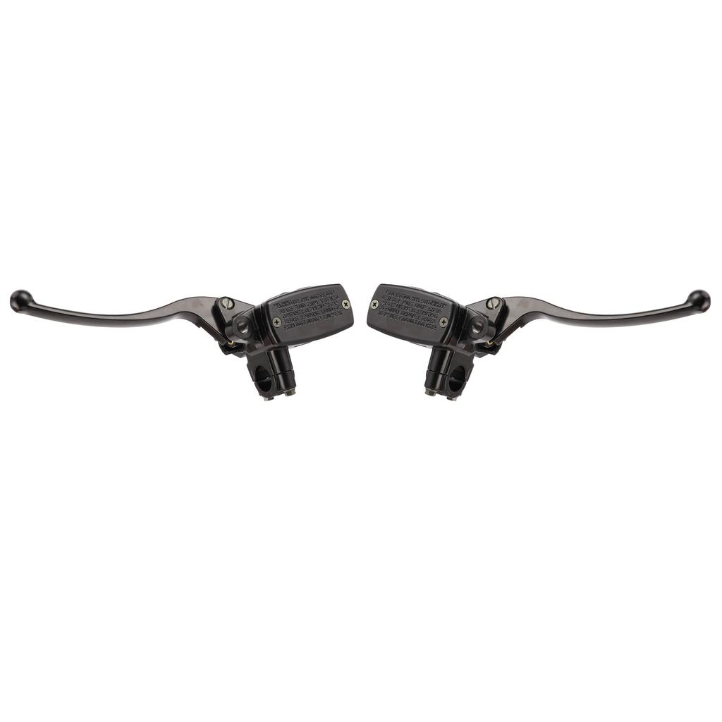 Motorcycle Hydraulic Brake Clutch Master Cylinder Lever Black CNC Aluminum Alloy for 7 8in Handlebars