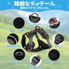 Dog Harness for and Large Adjustable Night Reflective Safety No Walking Walking Easy To Put On and Take Comfortable Massage Points Small, Medium,