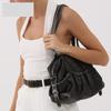 Tote Bag for Women's Commuting Large-capacity Drawstring Underarm Bag Hand and Shoulder Bowling Bag