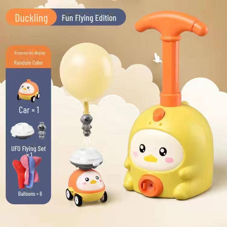 Douyin Piggy Power Air Scooter: Children's Balloon-Powered Animal Toy