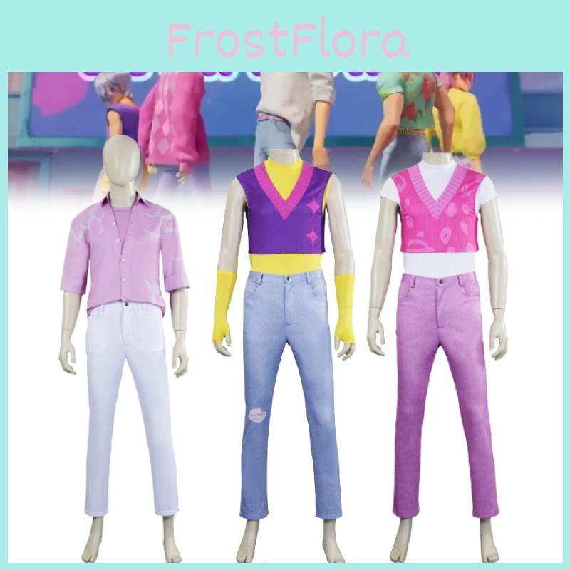 Hunters Kpop Demon Saja Boys Cosplay Costume Halloween Party Performance Stage