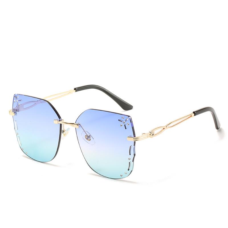 

JYL TS Sunglasses Unisex UV Protection Square Street s068 A-11584 сакраменто держави зелений колір