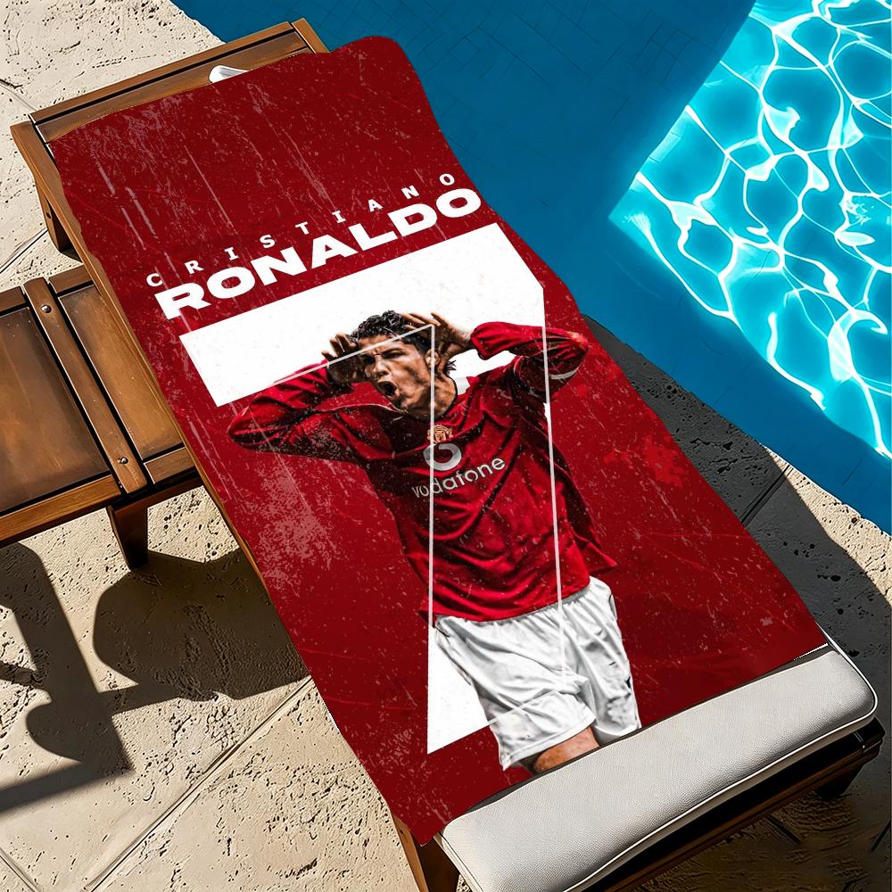 Towel Microfiber beach towel, quick-dry, sand-free, ultra-fine fiber, super soft. C-Cristiano RonaldoS