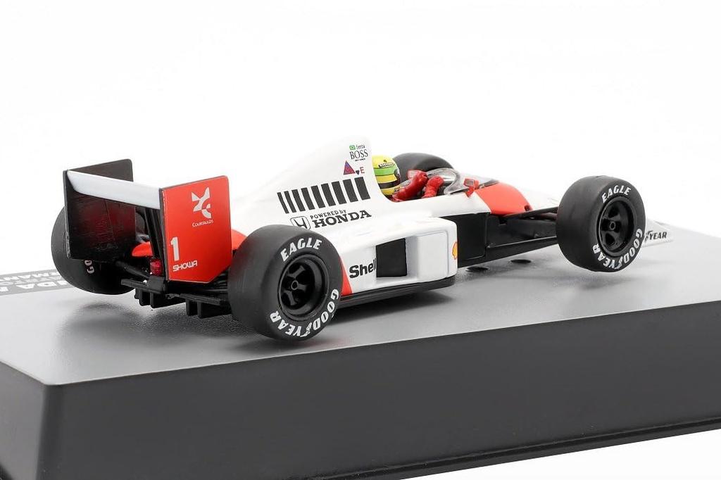 Altaia 1/43 McLaren Honda F1 MP4/5 1989 Großer Preis von Deutschland Ayrton Senna AYRTON SENA ALTAYA Diecast Miniaturauto