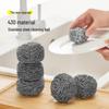 6-Pack Large 430 Stainless Steel Cleaning Scourers