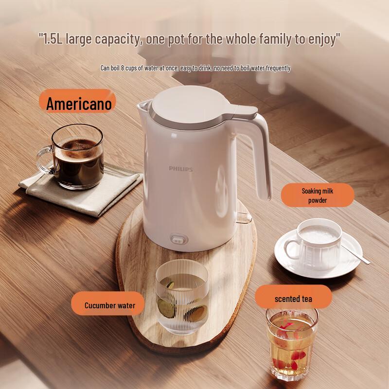 Philips HD9366 1.5L Thermostatic Electric Kettle