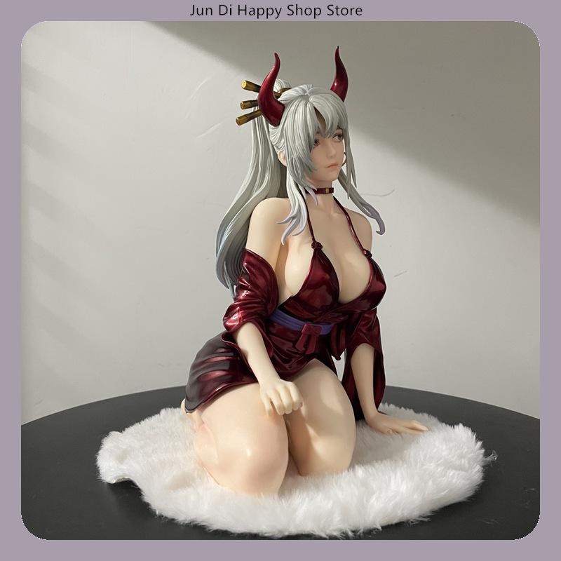 One Piece Yamato Kimono Sedící Pozice Anime Figurka Model Soška Stolní Dekorace