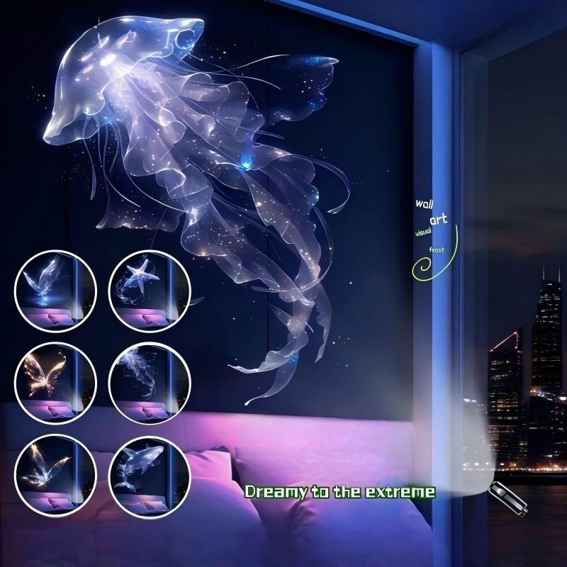 Usb Starry Sky Projector Light, Hd Bright Galaxy Night Light Projector With Multiple Slides, 360° Adjustable Flexible Gooseneck