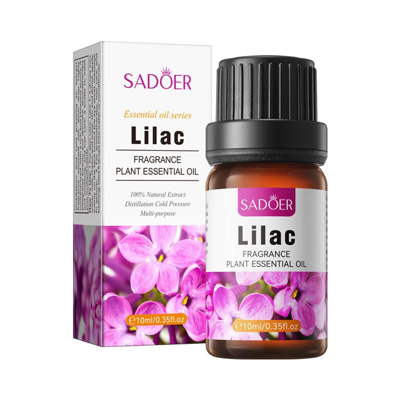 SADOER Aromatherapy Essential Oil Sakura Mint Vanilla Fragrance Massage Soothing Skin Care One Bottle Multi-Use Essential Oil