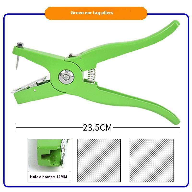 Щипцы для ушных бирок Животноводческое Животное Ушное Биркование Пистолет-аппликатор Для Овцы Козы Свиньи Крупного рогатого скота Кролика Ветеринарный Маркер Зажим Игла