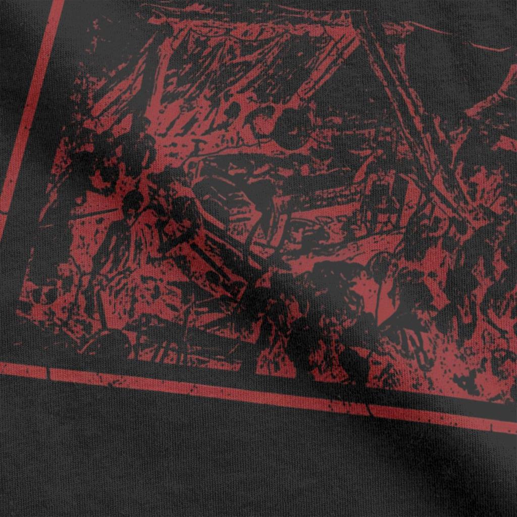 Men's T-Shirt Burzum Vintage 100% Cotton Tees Short Sleeve T Shirt O Neck Clothing Gift