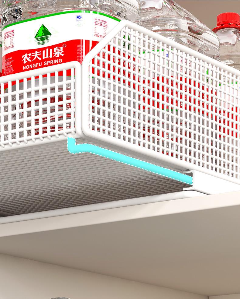 Pull-Out Kitchen Drawer Organizer for Narrow Deep Cabinets