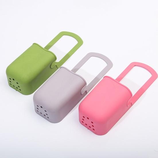 Silicone Cup Holder Bag Foldable Universal Bottle Holder Drink Holder Fits Most Bottles And Cups for Bikes Strollers Lawn Chairs Hands-Free