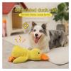 Calming Duck Cross Fabric Plush Toy, 45 X 12 X 38 Cm, Yellow Duck Dog Toy, Stress Relief, Interactive Play, Soft and Comfortable Pet Toy, 1 Piece