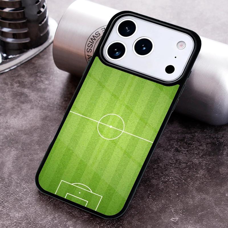 Football Field Phone Case for iPhone 17 16 15 Pro Max Air 14 13 12 11 Plus Shockproof Cover