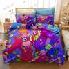 Exquisite 3D Anime JoJo Bizarre Adventure Jotaro Kujo Print Bedding Set Duvet Cover Comforter Bed Youth Kids Girls Boys Gift