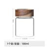 Glass Jars Food High Borosilicate Glass Sealed Jar Coffee Beans Tea Leaves Honey Sealed Storage Jars Kitchen Storage Bottles Jar
