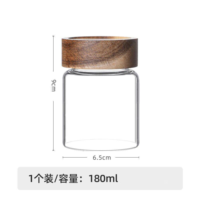 Glass Jars Food High Borosilicate Glass Sealed Jar Coffee Beans Tea Leaves Honey Sealed Storage Jars Kitchen Storage Bottles Jar