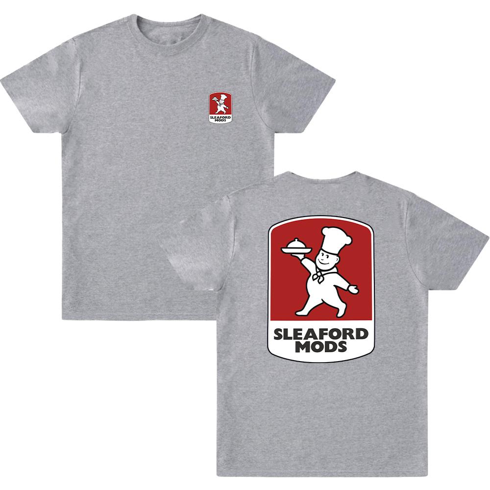 

Sleaford Mods Little Chef TShirt Fashion Creative Design Clothing Cotton High Quality T Shirts Women Men Comfortable Soft Tees L