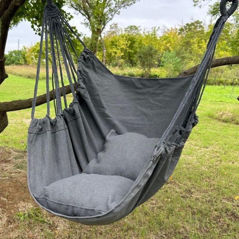 University Dorm Hanging Hammock Chair - Indoor Student Single Swing