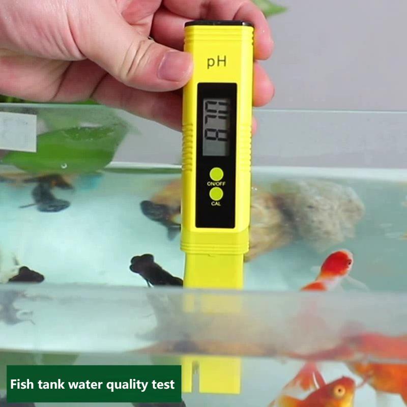 Ph Meter Aquarium Pocket Pen Digital 0.01 Ph Measuring Water Quality Purity Automatic Calibration For Laboratory Aquarium Pool