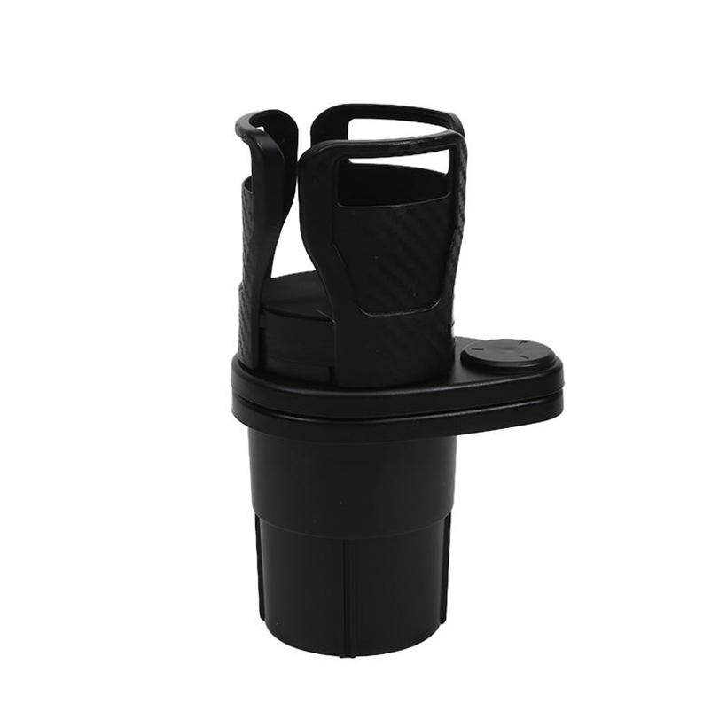2-In-1 Multifunctional Car Cup Holder Expander Universal Auto Drinks Bottle Holder with Adjustable Base
