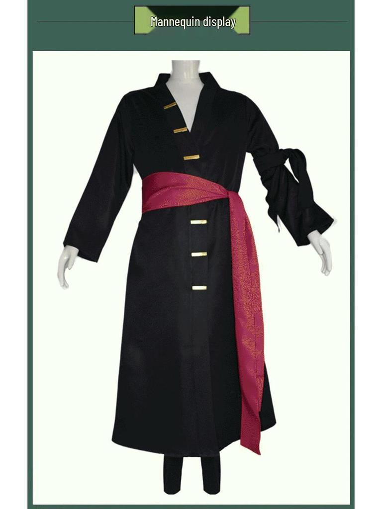 One Piece Zoro Juro Yukata Kimono Cosplay Costume