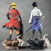 Sasuke Curse Mark & Sage Naruto Scroll Anime Figure Model