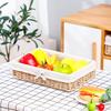 Rattan Woven Storage & Display Basket: Perfect for Fruits & Bread