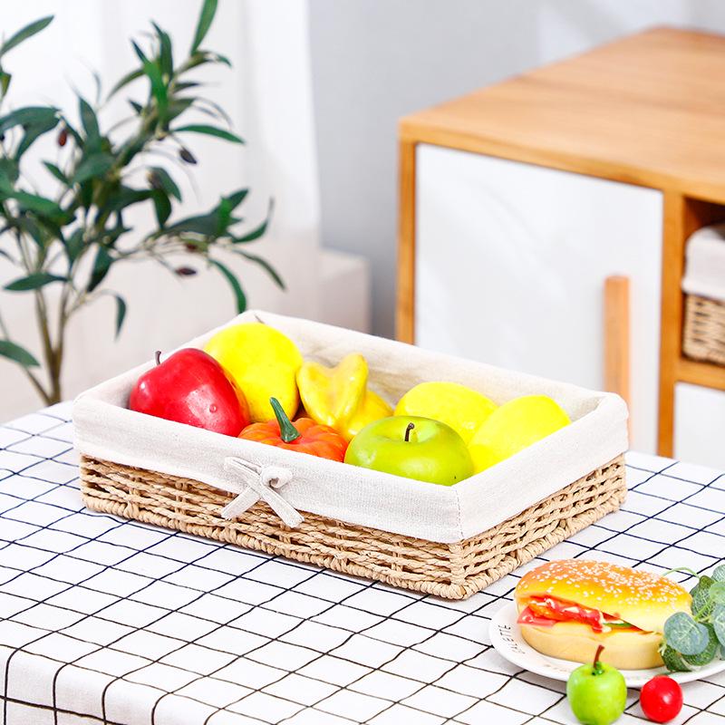 Rattan Woven Storage & Display Basket: Perfect for Fruits & Bread