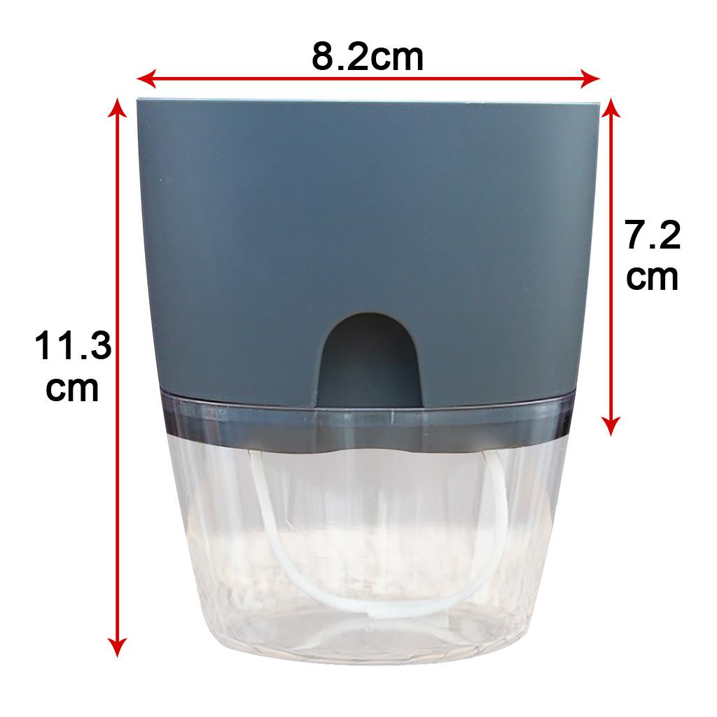 Lazy Flower Pot Automatic Water Absorption Plastic Pot Green Plant Water Culture