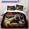 3pcs Steven Rhodes Bedding Set Duvet Cover Closure Includes 1 Duvet Cover & 2 Pillowcases, Soft and Comfortable for All Seasons.