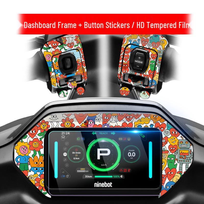 Dashboard & Display Protection for Ninebot M395CMax - 25 Model Compatible